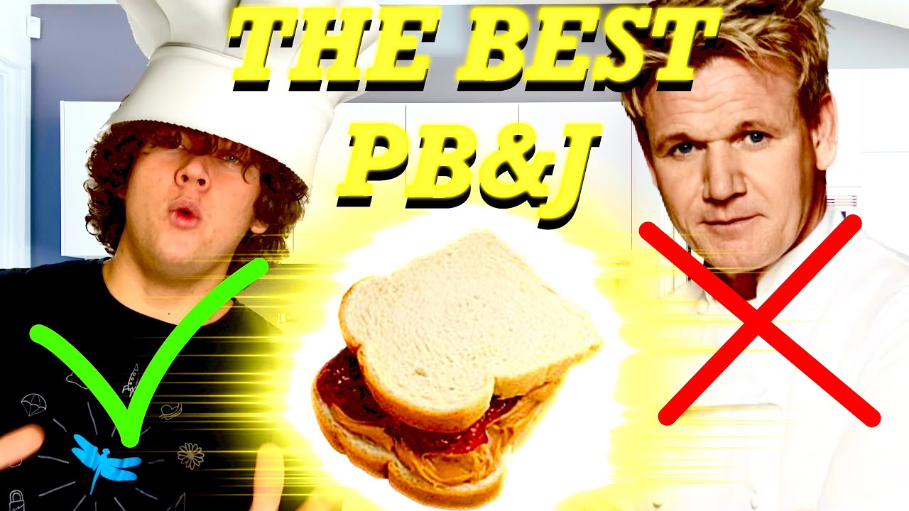 I made a GOURMET PB&J!!! (BEST EVER!)