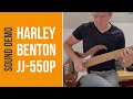 Harley Benton JJ55OP - Sound Demo (no talking)