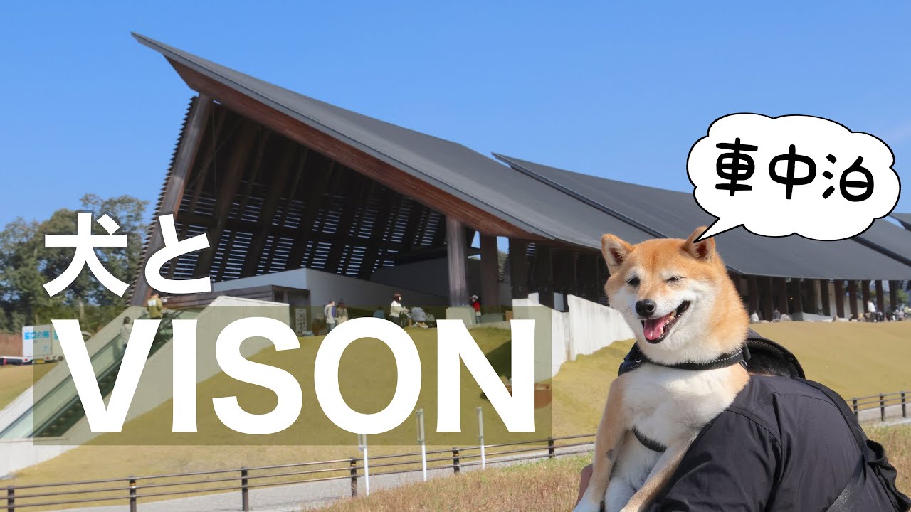 【犬と車中泊】犬連れVISONで食べ歩きを満喫（三重）