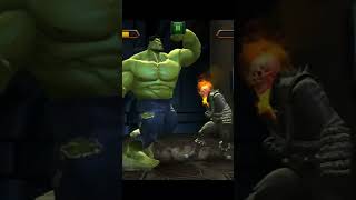 😈 Hellfire vs Strength – Hulk vs Ghost Rider Showdown#hulk