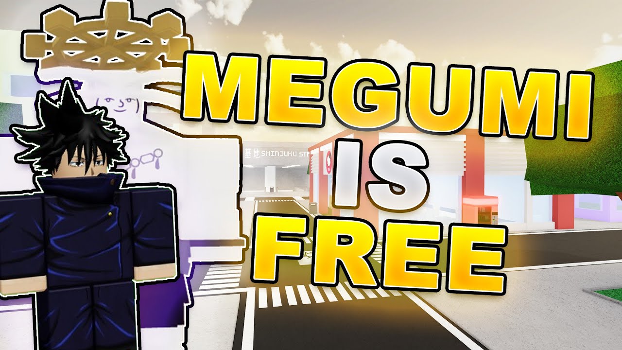 MEGUMI Is Now FREE In Jujutsu Shenanigans - YouTube