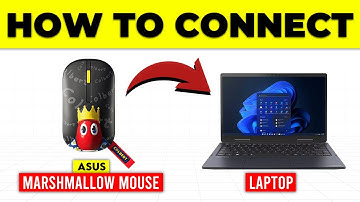 How To Connect Asus Marshmallow Mouse To Laptop (How To Pair Asus Marshmallow Mouse To Laptop)