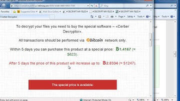 How to remove .Cerber Ransomware (.CERBER File virus removal guide)