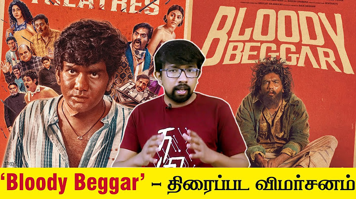'Bloody Beggar' Tamil Movie Review | Sivabalan Muthukumar - Kavin, Redin Kingsley, Radha Ravi