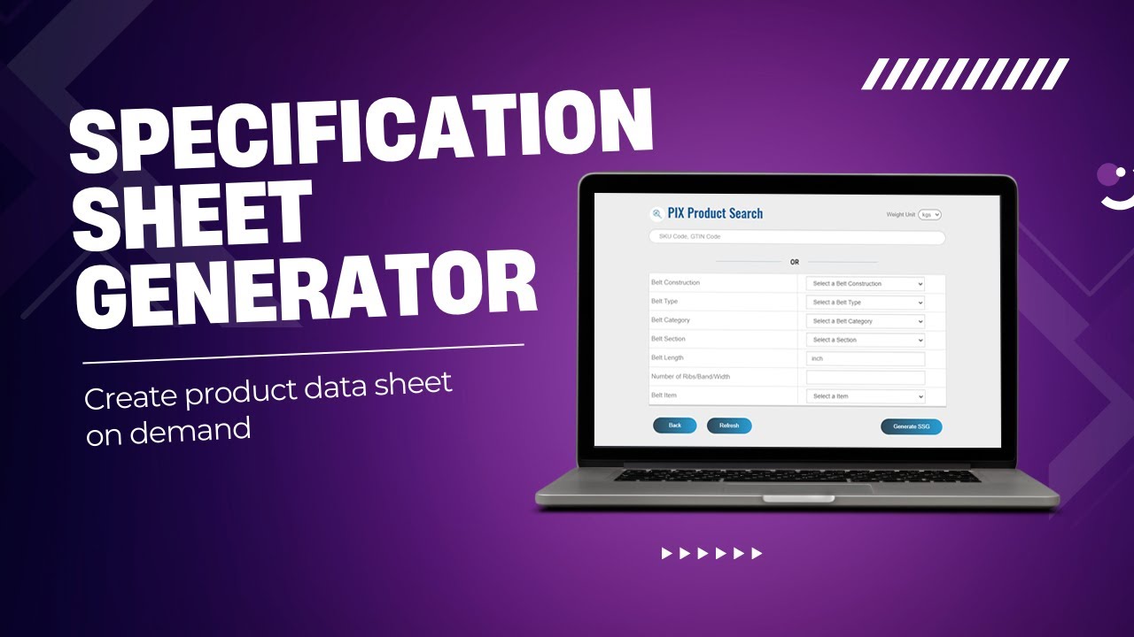 Simplify Your Technical Documentation with the PIX Specification Sheet ...