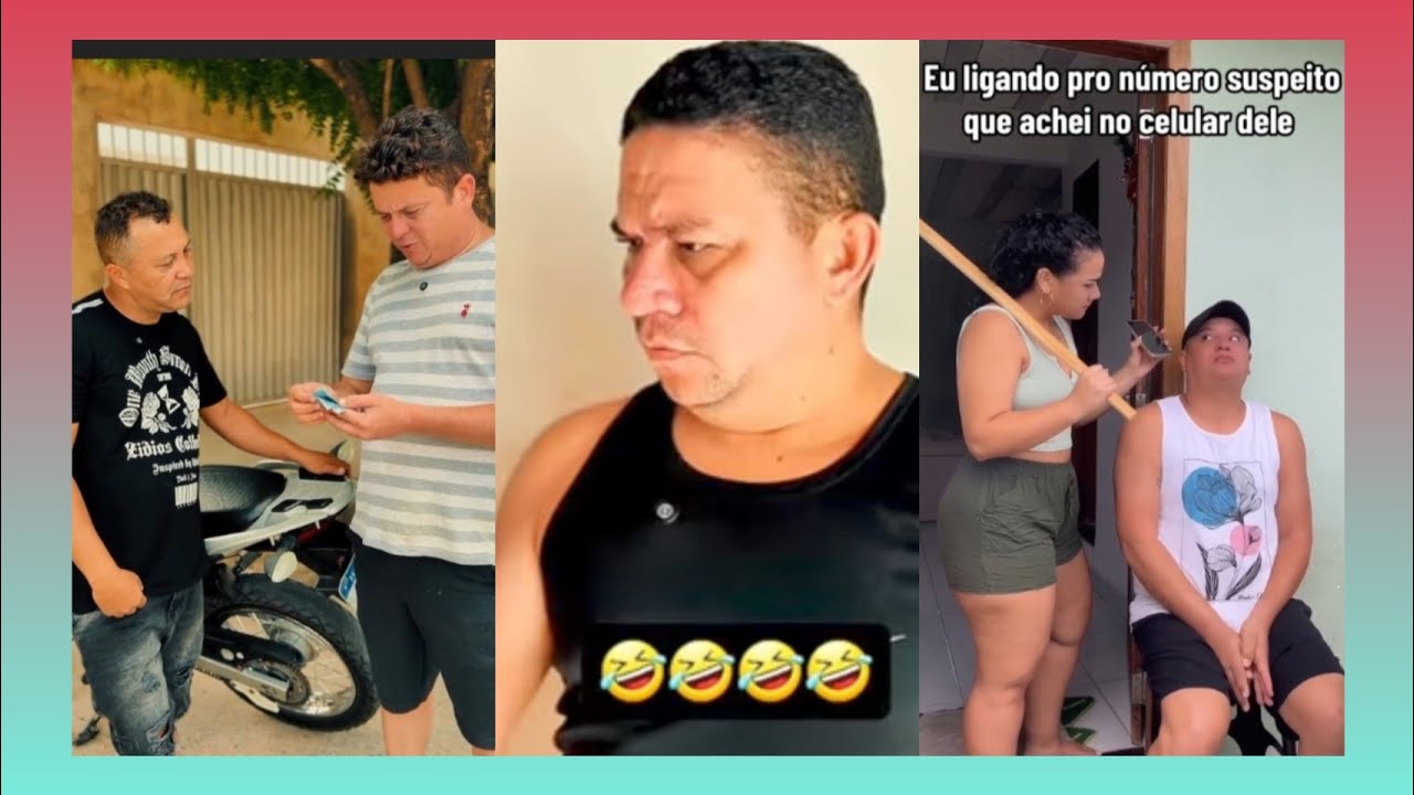 SHOW DE RISADA COM A TURMA MAIS ENGRAÇADA NO YOUTUBE TIK TOK