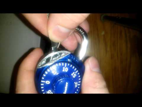 Come Shim Master Lock Anti-Shim Combination Lock 1530DCM aperto