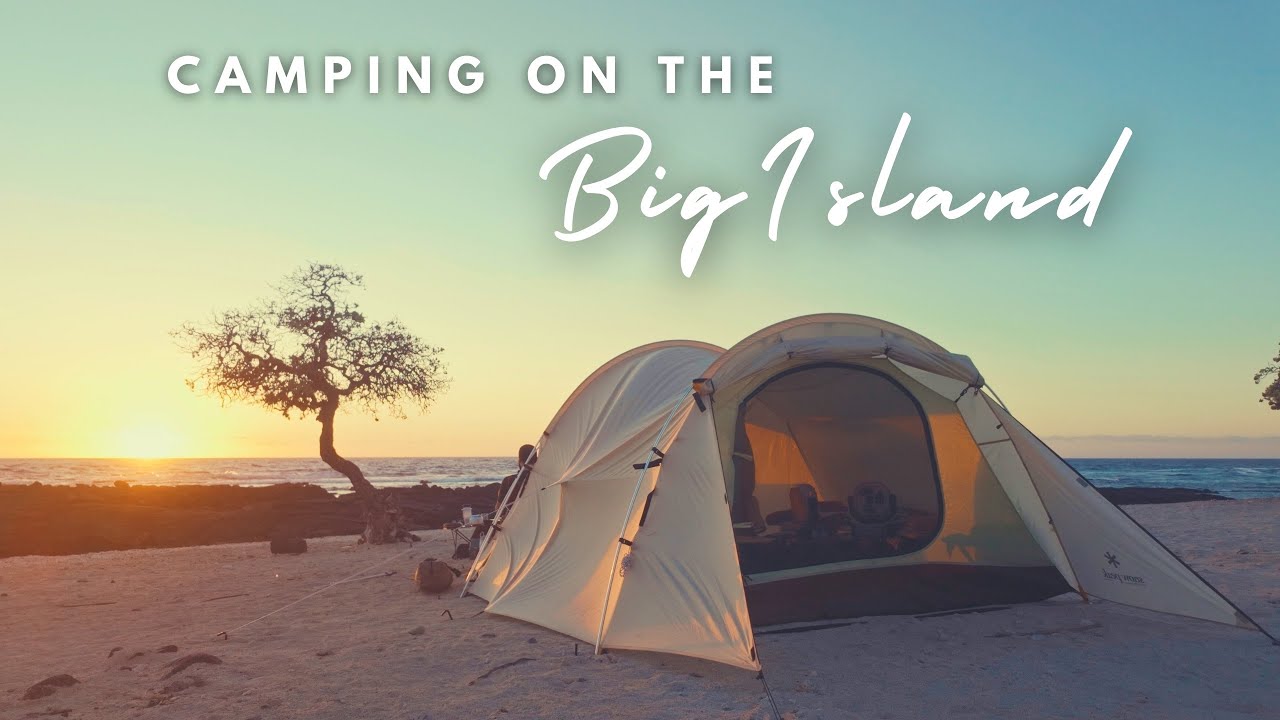 Oceanfront Camping in Kona ☀️ | Quiet Hawai‘i Vlog