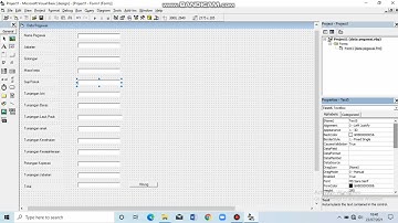 Program Data Pegawai menggunakan Microsoft Visual Basic 6