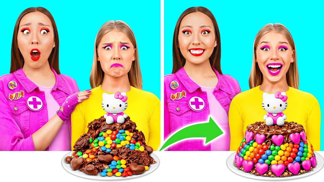 Wyzwanie z Ciasto Awaryjne | Zabawne Sytuacje z Jedzeniem