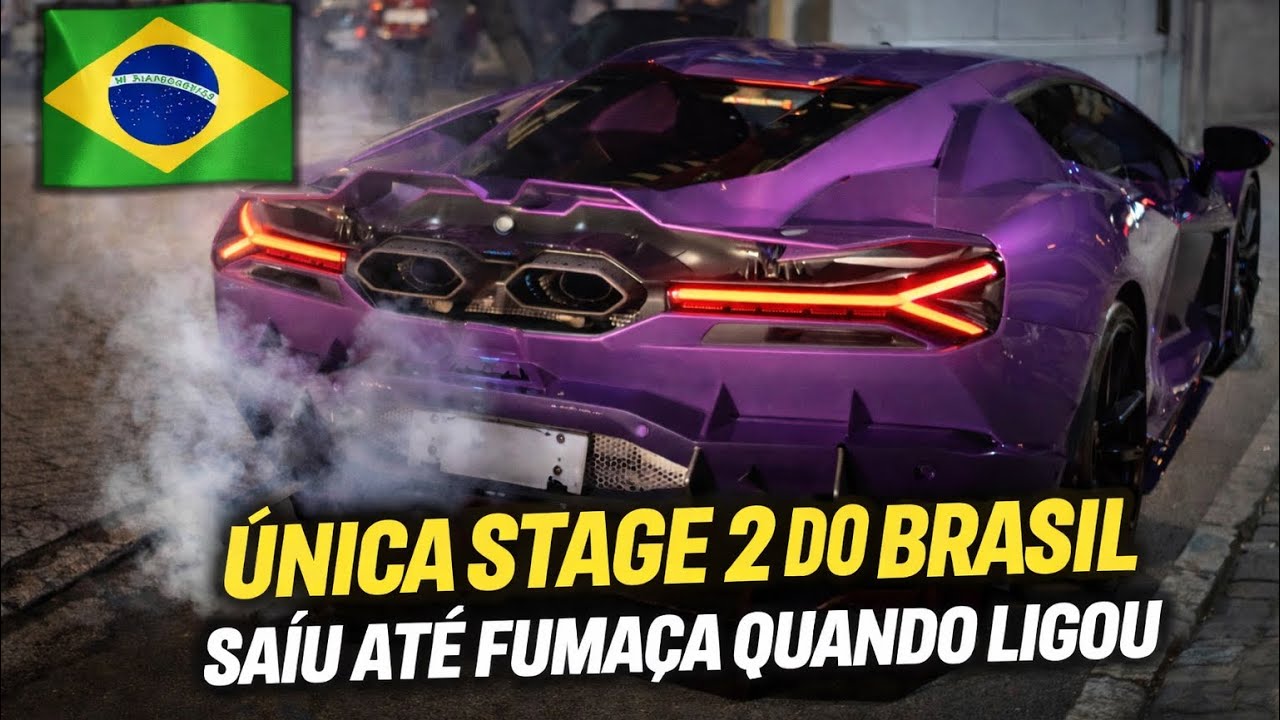 Lamborghini REVUELTO STAGE 2 no BRASIL