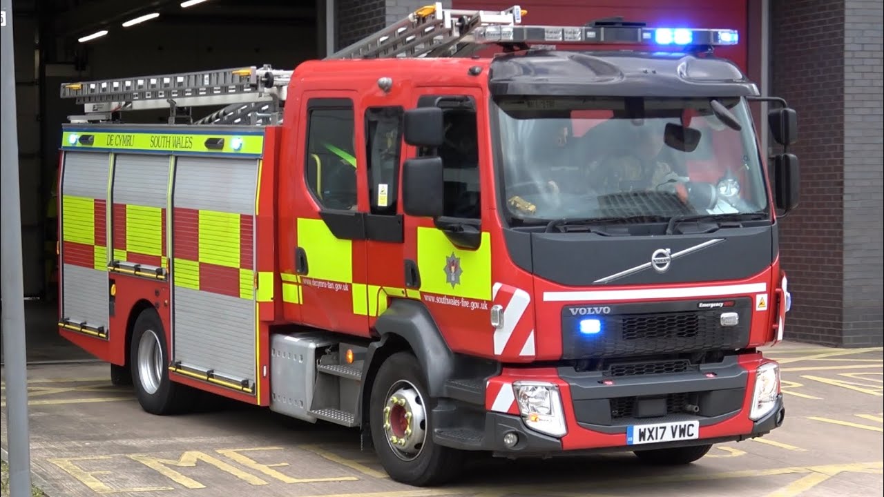 South Wales Fire & Rescue Service, Cardiff Central, Reserve (51P1 ...