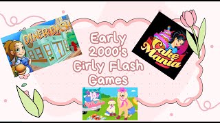 Playing Girly Flash Games from the 2000's