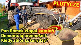 Pan Romek z Plutycz 👉Rolnik z Podlasia złapał kamień 👉Kombajn Rostselmash Vector 425 od Korbanek