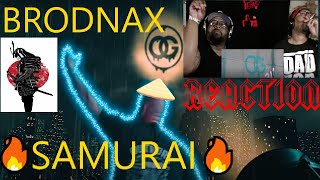 BLACK GUYS REACT TO BRODNAX - Samurai [Official Music Video] HE DEF CUT THIS BEAT UP LIKE A SAMURAI!