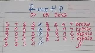 HK PREDICTION AUGUST 07, 2026 | HK POOLS TONIGHT | HK POOLS FORMULA TODAY