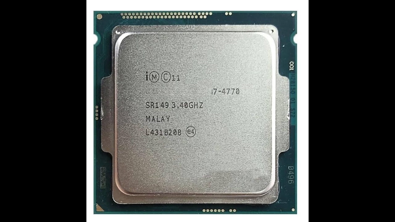 Intel Core i7-4770 3.40GHz LGA 1150 Dekstop Processor 