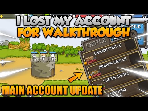 GROW CASTLE: I lost my account for walkthrough + Main account update.