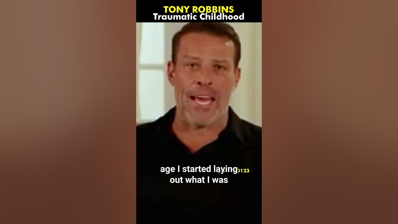 Tony Robbins' Traumatic Childhood #shorts #motivation #tonyrobbins - YouTube