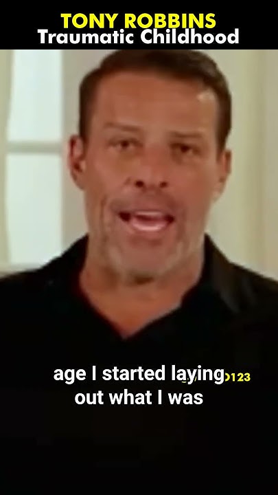 Tony Robbins' Traumatic Childhood #shorts #motivation #tonyrobbins - YouTube