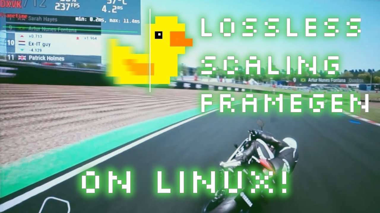 Lossless scaling's Framegen now works on Linux! First look at lsfg-vk!