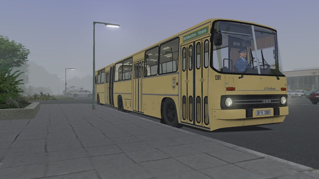 OMSI 2 - IKARUS i280.02 '87 - Berlin Spandau - Line 5: Nervenklinik - U Ruhleben