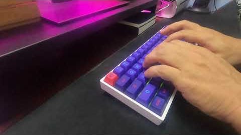 GK64XS and Glorious Panda Switch Typing Sounds ASRM