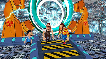 The Twins vs Dark Riddle Hello Neighbor Scientist funny animation part 129