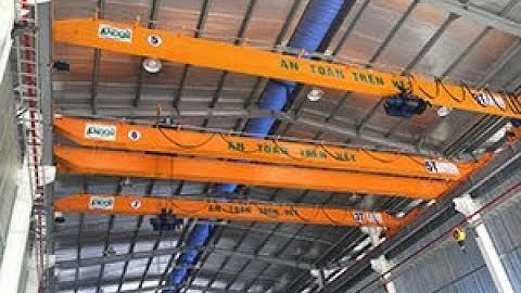 Thiết kế, chế tạo, lắp đặt cầu trục dầm đôi 5 tấn