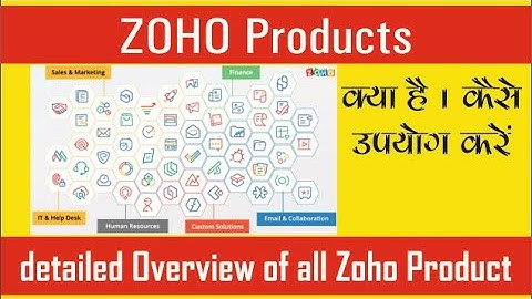 what is zoho | zoho kya hai | zoho apps