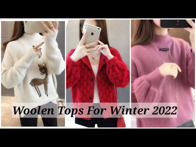 Winter Latest Woolen Top Design 2022