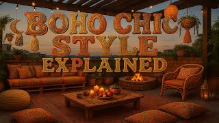 What Is Boho Chic Key Characteristics & How to Style It at Home