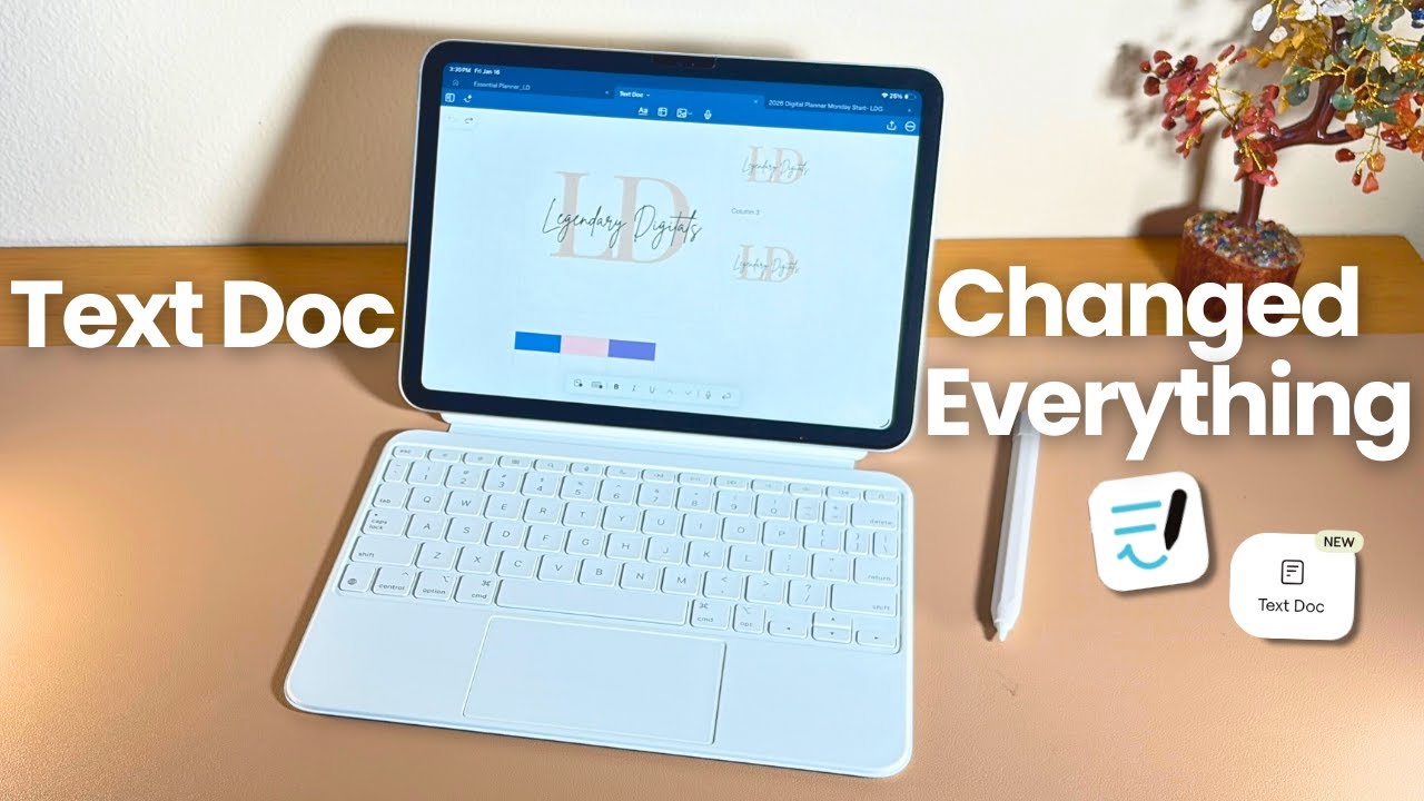 Руководство по работе с текстовыми документами GoodNotes 6 ⌨️ | Быстро создавайте аккуратные заметки