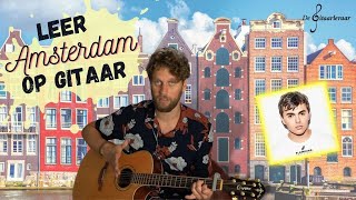 Leer Amsterdam van Flemming op gitaar