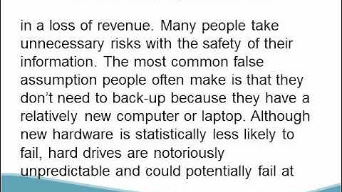 Online Backup Myths Debunked.wmv