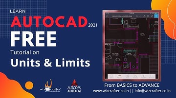 #2 | AutoCAD Tutorial-R2021 | How to set UNITS, Drawing LIMITS || #AutoCAD 2021