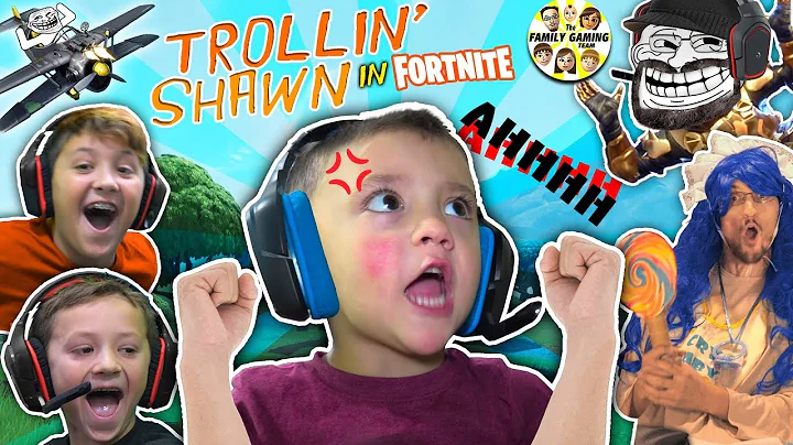 3 YEAR OLD SHAWN, MASTER of FORTNITE! (FGTEEV Trol...