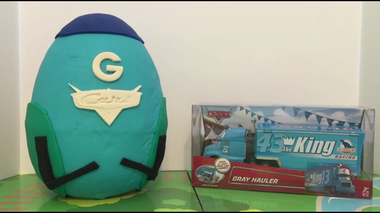 Disney Pixar Cars ABC Playdoh Surprise Egg The Letter G