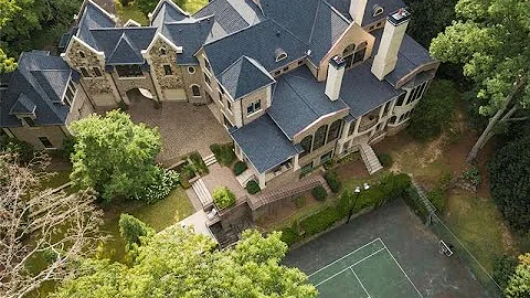 Custom English Manor Estate | Sandy Springs GA | D...