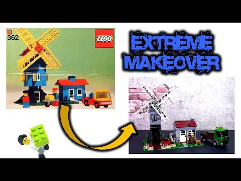 YouTube thumbnail: Vintage LEGO 362 Windmill Remake