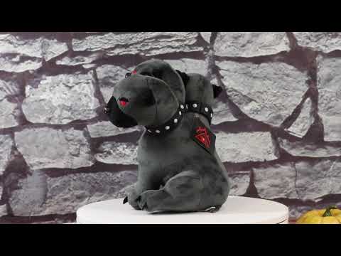 Ebros Greek Mythology Hades Underworld Cerberus Hydra Dogs Luxe Soft Plush Toy