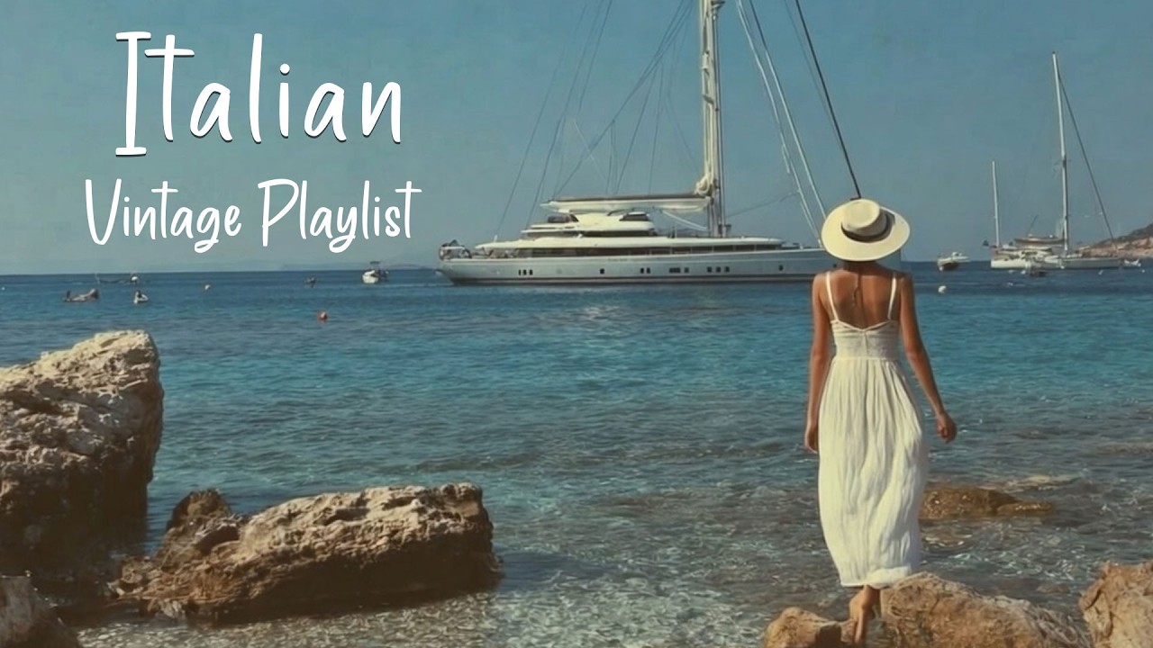Italian Riviera Summer 🌊🇮🇹 | Vintage Love Songs & Yacht Vibes