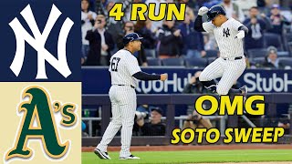 Yankees vs. Athletics Game Highlights , Apr 24 2024 | MLB Season 2024