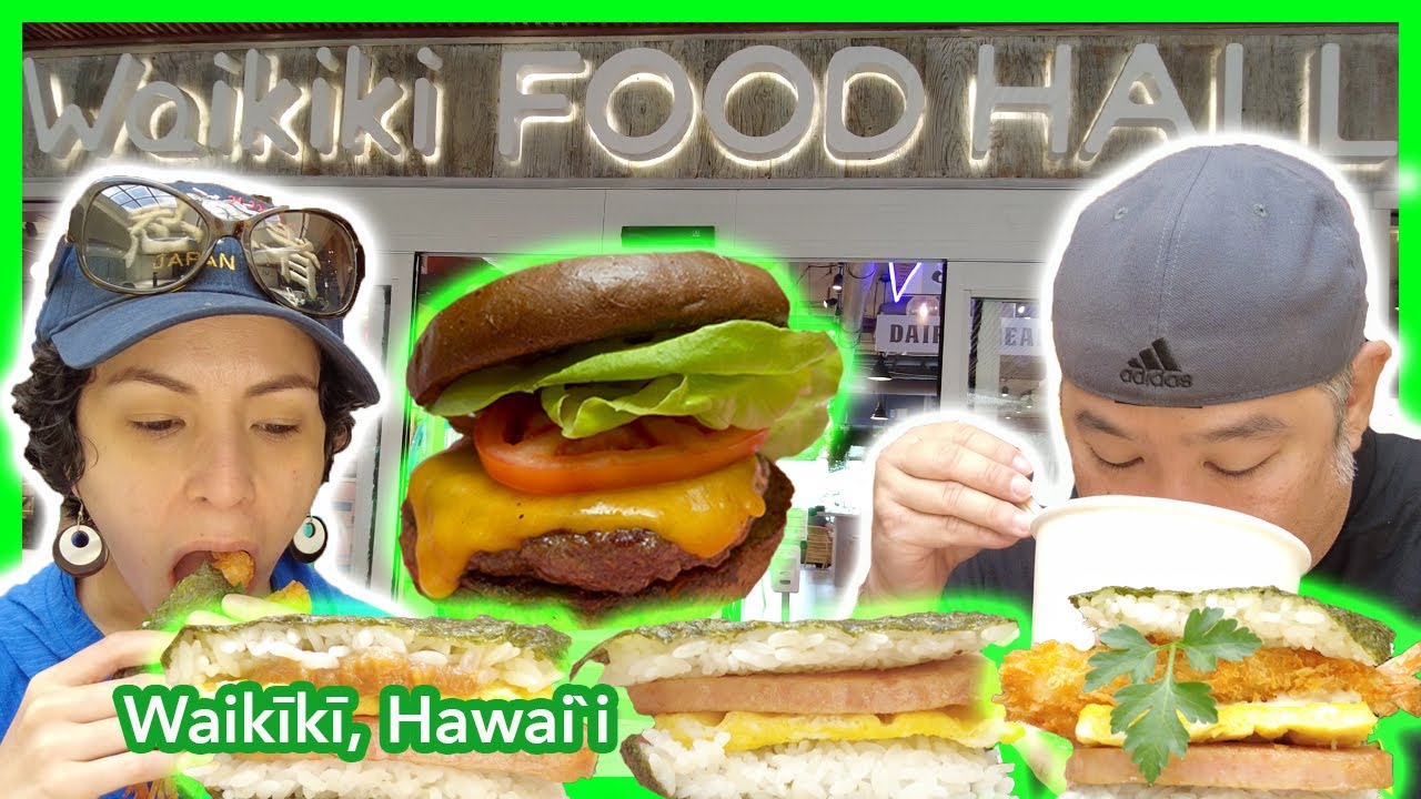 Waikiki Food Hall Food Finds, WAIKĪKĪ, HAWAII [Royal Hawaiian Center