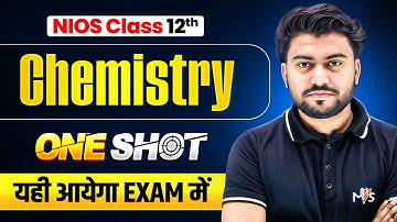 NIOS Class 12th Chemistry Most Important Questions with Solutions | Pass 100% | NO Fail
