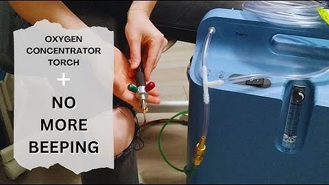 Oxygen Concentrator Torch Set Up & How to Fix the BEEPING