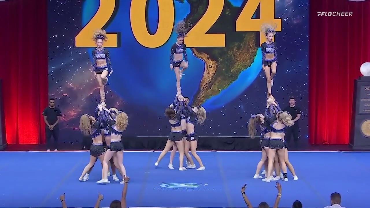 Maryland Twisters Virginia Blackout - Semi-Finals [The 2024 Cheerleading Worlds] WITH SOUND