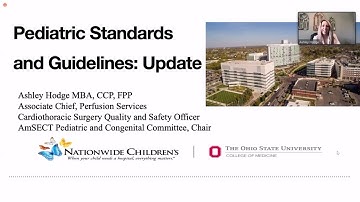 AmSECT Pediatric and Congenital Standards and Guidelines