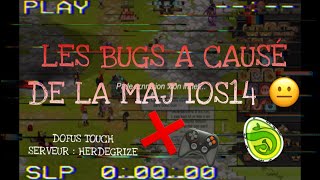 ONT ARRIVE À JOUÉ AVEC LE BUG DE IOS 14 ! ( C pas bo à voir ) DOFUS TOUCH !