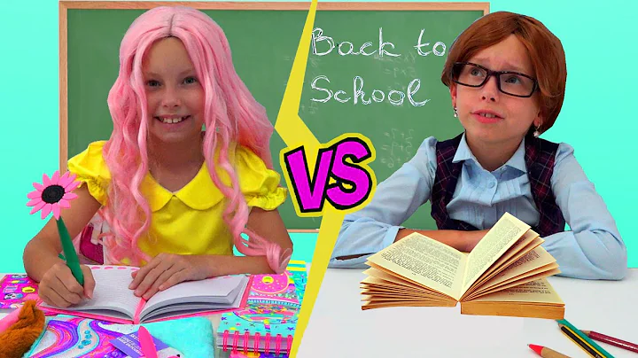Alice and Stacy Back to School story! how to make ...